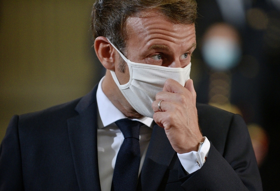 Macron dio positivo por coronavirus