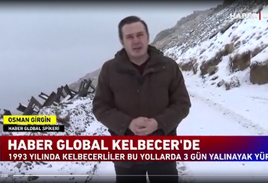 “Haber Global” telekanalı Kəlbəcərdən xüsusi reportaj yayımlayıb VİDEO