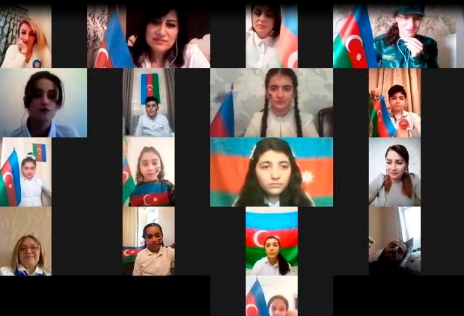 İkinci Qarabağ müharibəsində yaralanmış qazilərlə onlayn görüş
