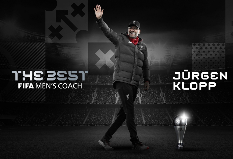 Yurgen Klopp ilin ən yaxşı baş məşqçisi seçilib