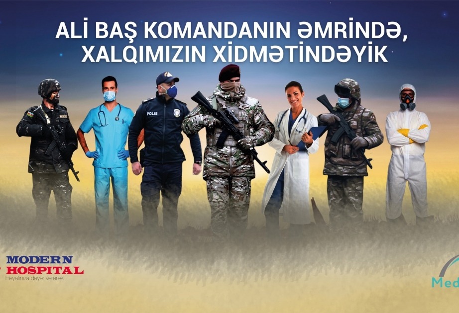 ®  “Modern Group”: Ali Baş Komandanın əmrində, xalqımızın xidmətindəyik