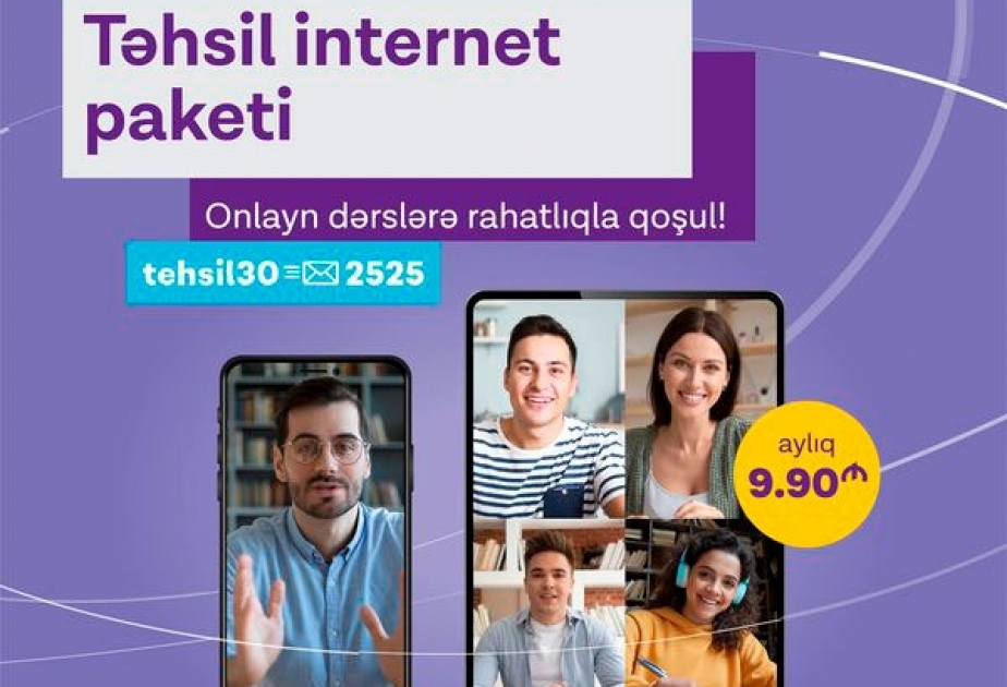 “Azercell” təhsil internet paketi təqdim edib