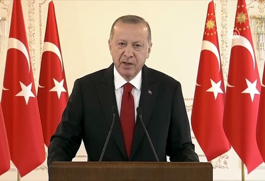 Rəcəb Tayyib Ərdoğan: Son 18 ildə qurduğumuz güclü təməllər üzərində yeni Türkiyə inşa edirik