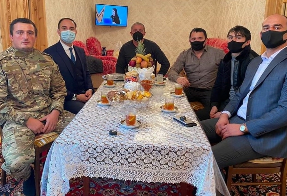 Gəncə şəhər gənclərinin Vətən müharibəsinin iştirakçısı ilə görüşü olub