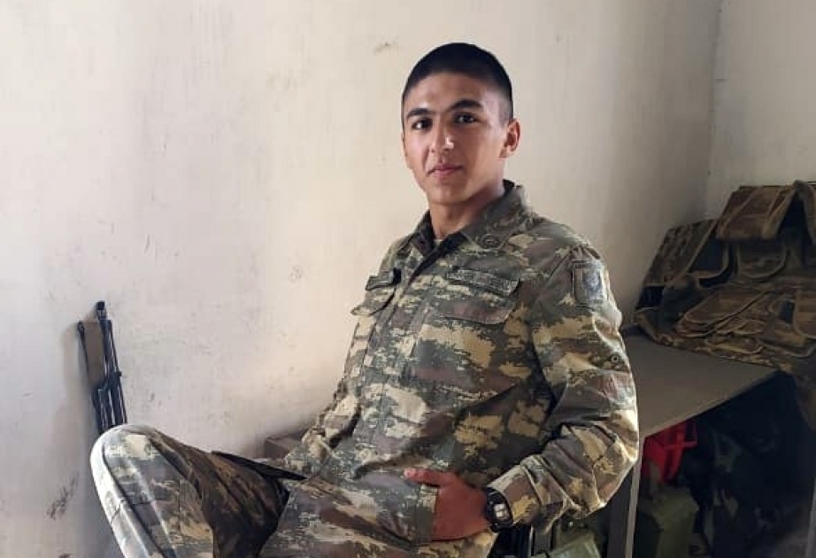 “Vətən uğrunda” medalı ilə təltif olunan 19 yaşlı qəhrəman əsgər - Səfər Həsənov
