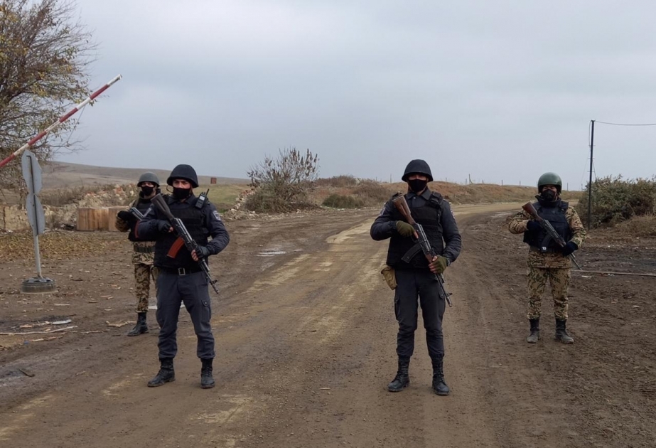 На территории Джебраильского района созданы полицейские посты и осуществляется полный контроль за безопасностью