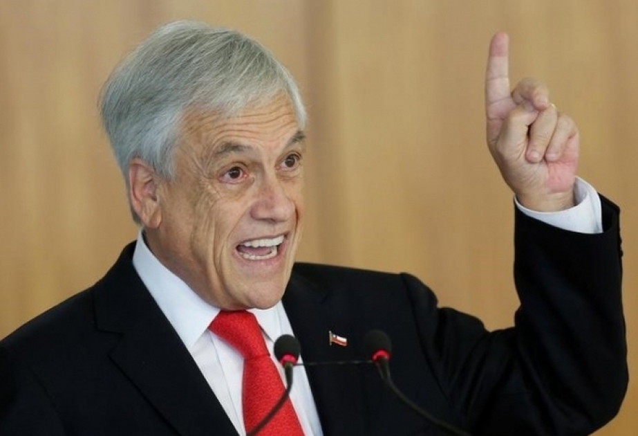 El presidente de Chile es multado con 2.000 dólares por no llevar mascarilla