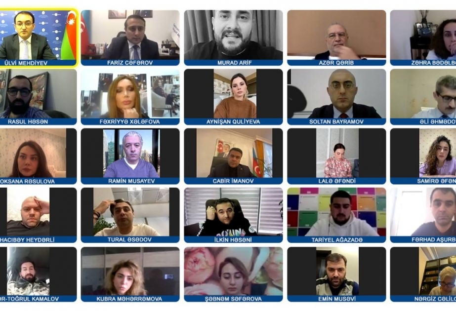 "YAŞAT" Fondu ilə bağlı blogerlərlə görüş keçirilib
