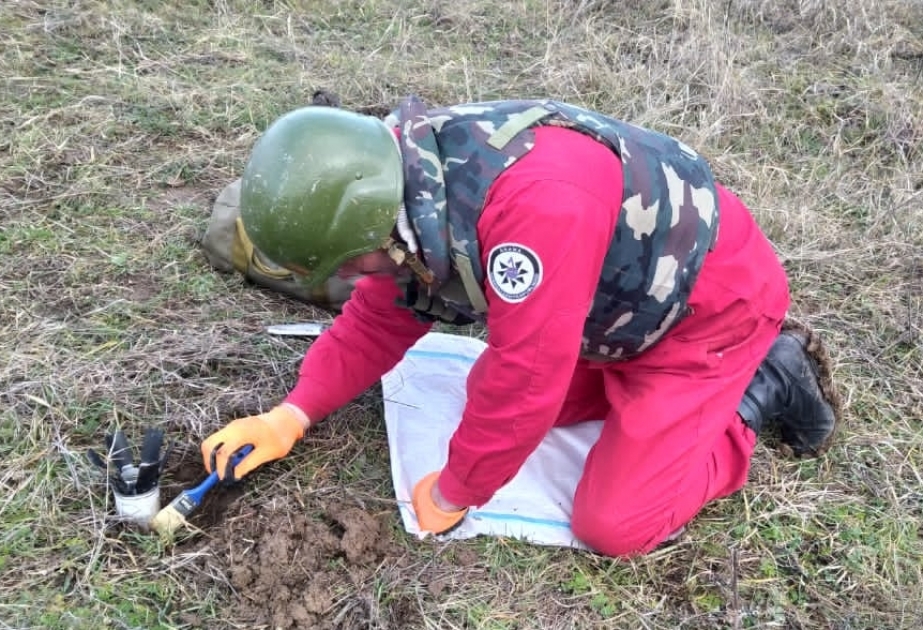 Cəbhəboyu ərazilərdə mina və partlamamış hərbi sursat aşkarlanıb