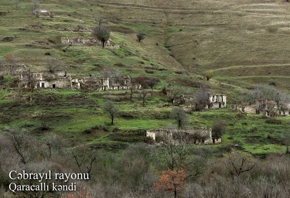 Ministerio de Defensa publica un vídeo de la aldea de Garadjalli del distrito de Djabrayil
