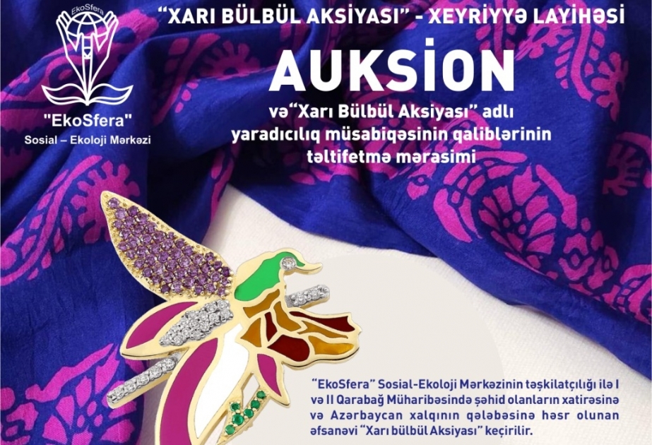 “Xarıbülbül aksiyası” xeyriyyə layihəsi keçirilir