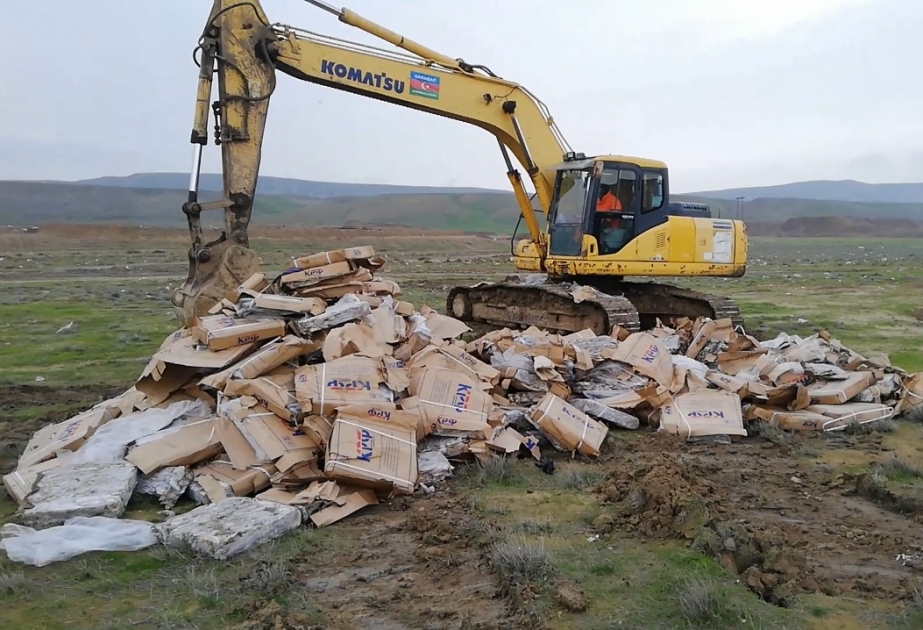 İstehlak üçün yararsız 4980 kiloqram toyuq filesi, 7320 kiloqram dondurulmuş balıq məhv edilib