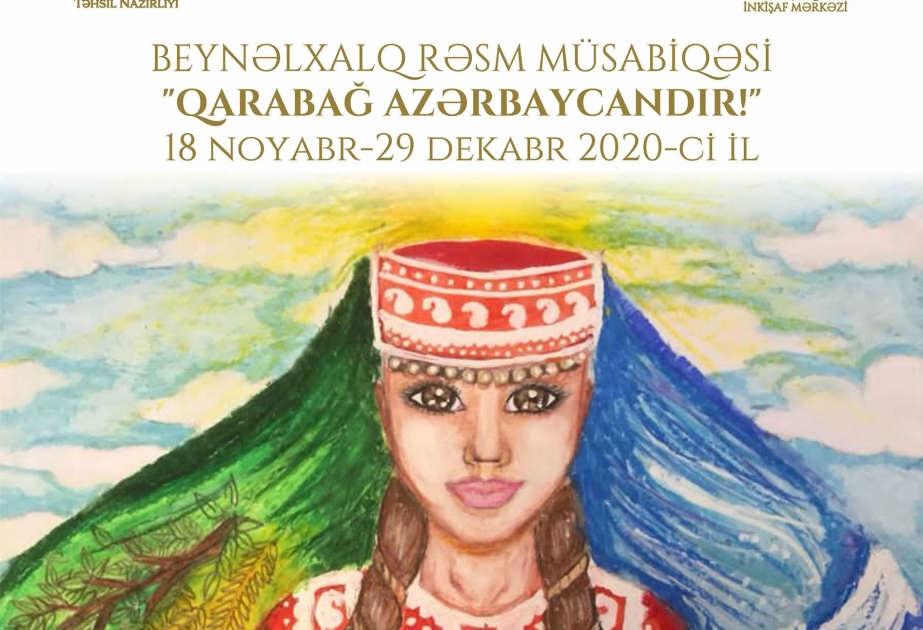 Beynəlxalq uşaq rəsm müsabiqəsi: Qarabağ Azərbaycandır!