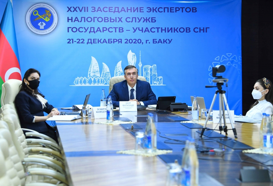 MDB-yə üzv dövlətlərin vergi xidmətləri ekspertlərinin iclası olub