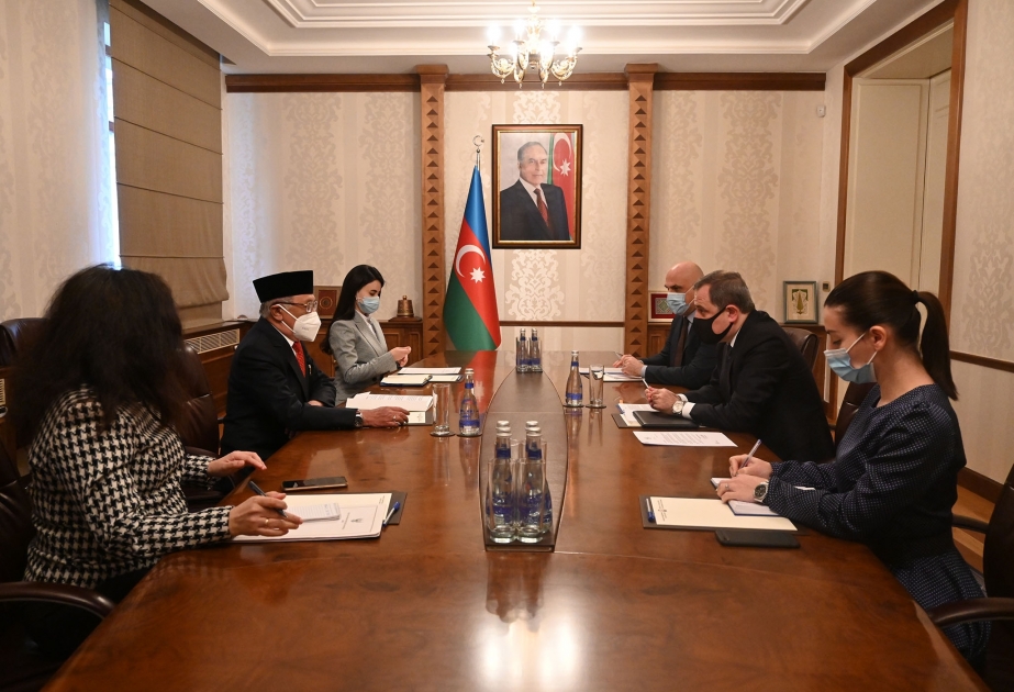 İndoneziyanın yeni səfiri etimadnaməsinin surətini Azərbaycanın xarici işlər nazirinə təqdim edib