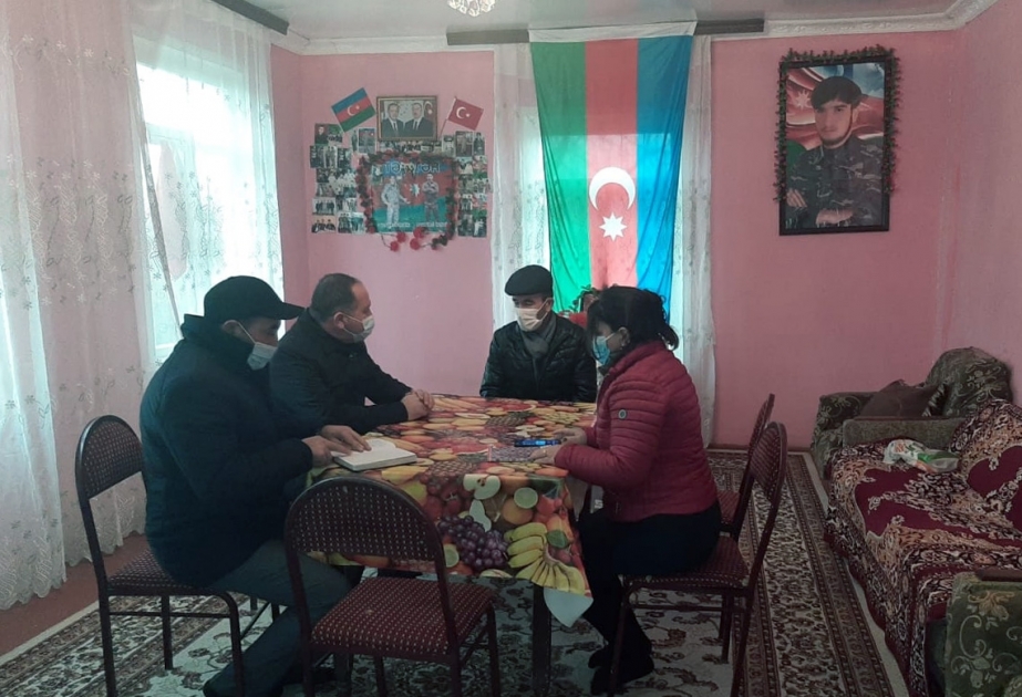 Tərtərdə şəhid Elvin Quluzadənin ailəsi üçün təsərrüfat yaradılıb