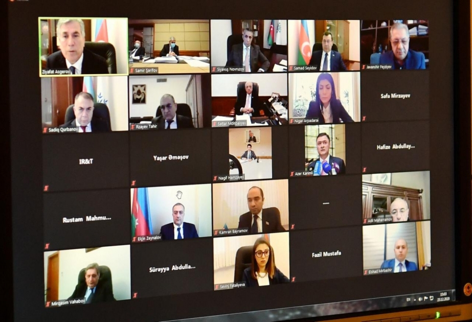 Parlament komitələrin birgə iclasında 2021-ci ilin büdcəsi müzakirə olunub