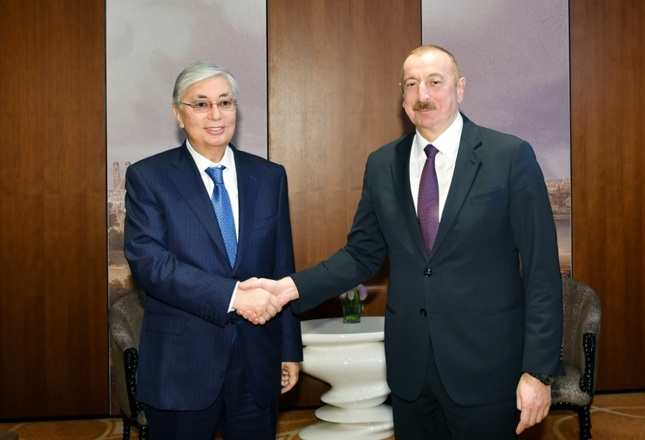 El presidente de la República de Kazajstán Kassym-Jomart Tokayev telefoneó a su par azerbaiyano