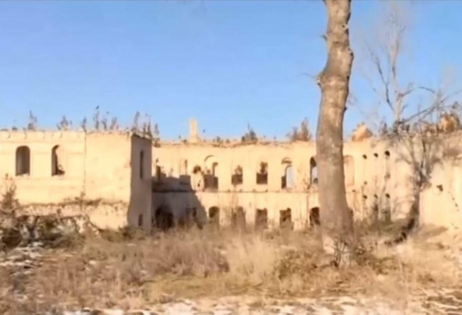 El palacio Jurshidbanu Natavan fue sometido al vandalismo armenio