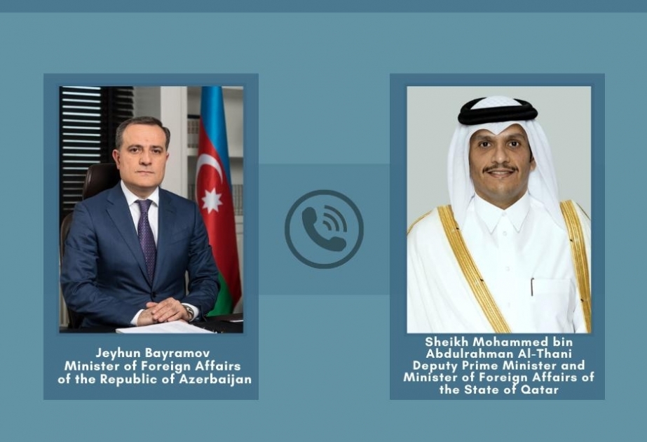 阿塞拜疆外长与卡塔尔外交大臣通电话