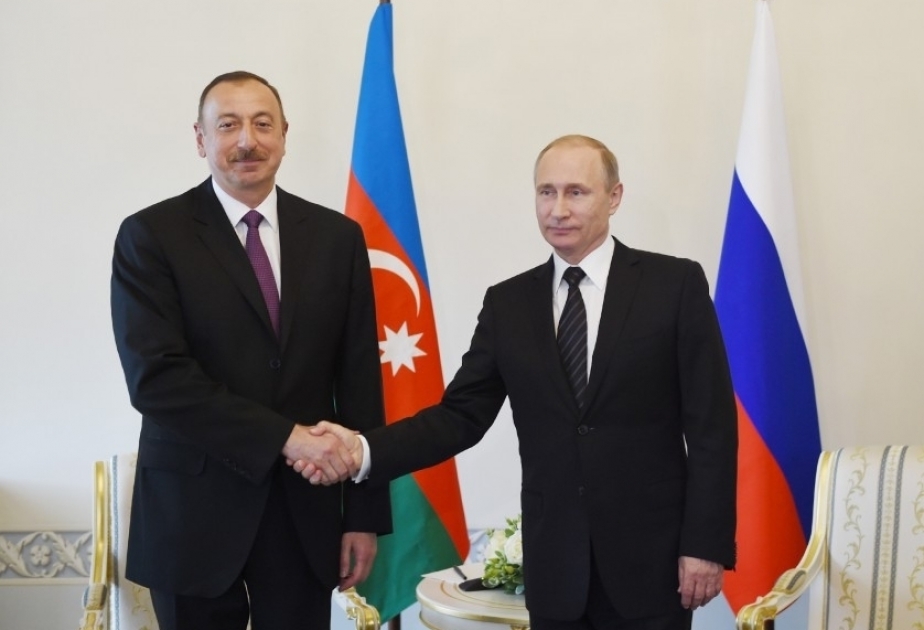 Präsident Wladimir Putin telefoniert mit Präsident Ilham Aliyev