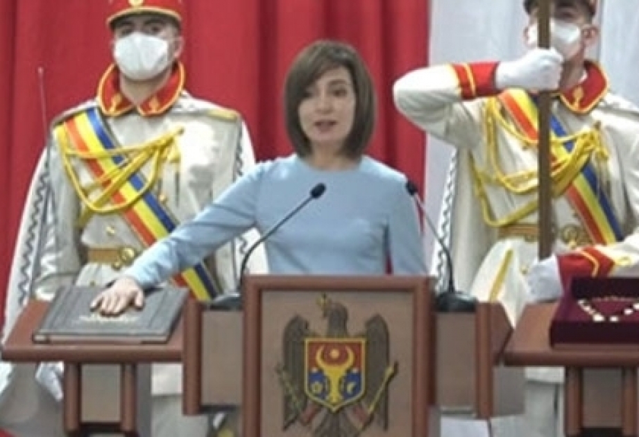 Maya Sandu Moldova Prezidenti vəzifəsinə başlayıb