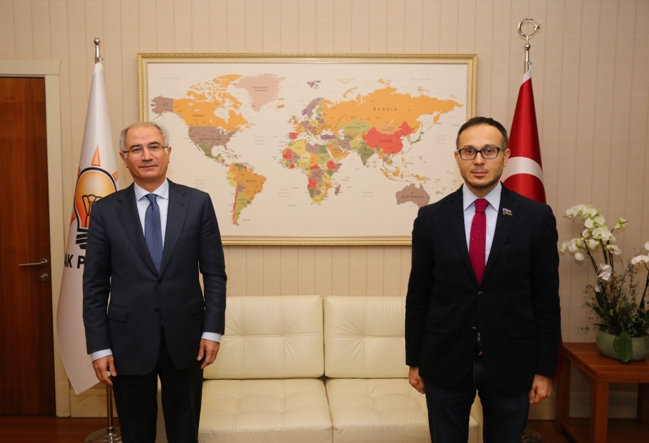 Ankarada Yeni Azərbaycan Partiyası ilə Ədalət və İnkişaf Partiyası arasında əməkdaşlığın perspektivləri müzakirə olunub