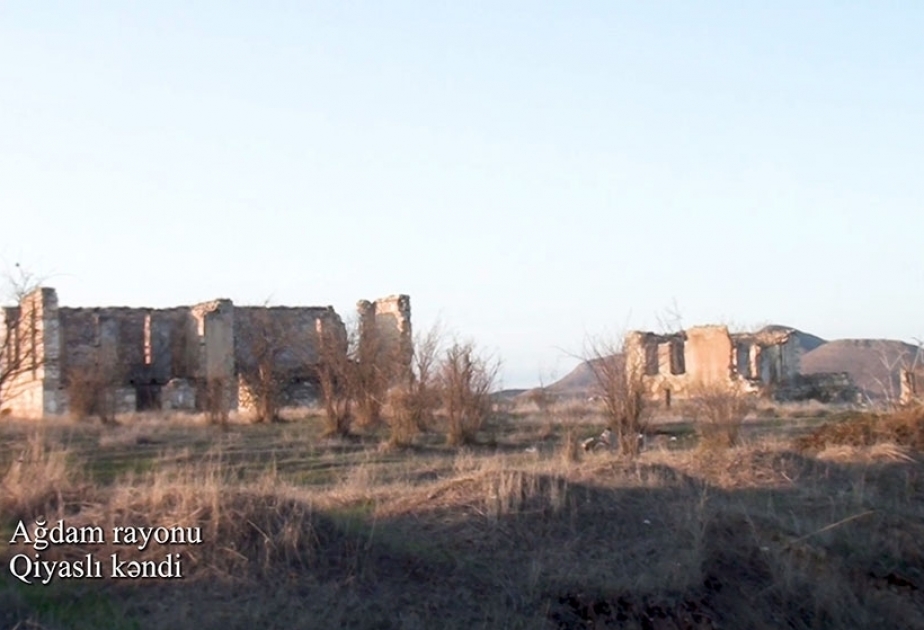 Azerbaijan’s Ministry of Defense releases video footage of Giyasli village of Aghdam district VIDEO