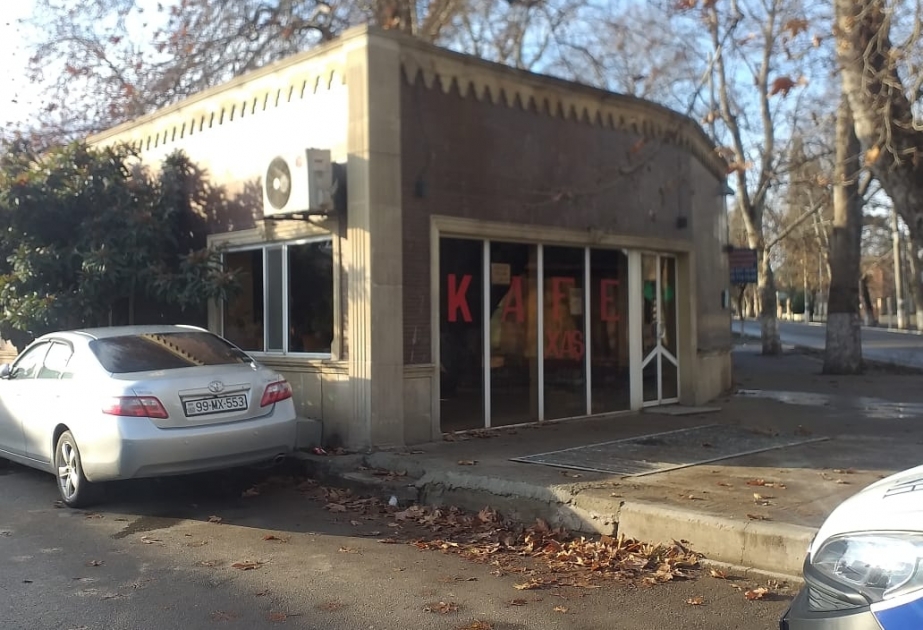 Gəncədə karantin rejimini pozan kafe aşkarlanıb