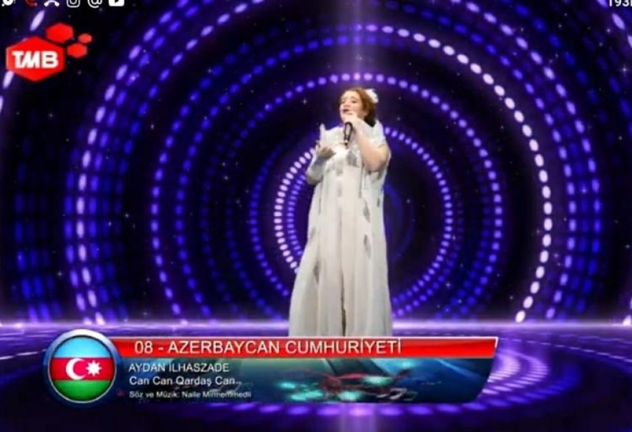 Aydan İlxaszadə: “Türkvizyon”da “Sarı gəlin”i böyük qürur hissi ilə ifa etdim