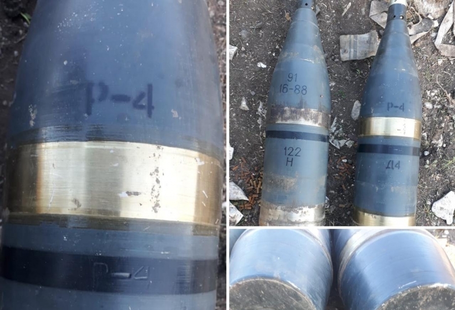 L’ANAMA vient de découvrir des munitions au phosphore blanc sur le territoire de l'ancien poste de contrôle arménien dans le bourg de Sougovouchan