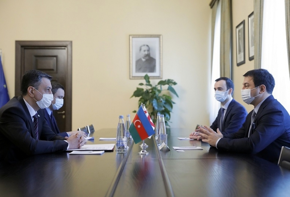 Se discute la profundización de las relaciones interparlamentarias entre Azerbaiyán y Georgia