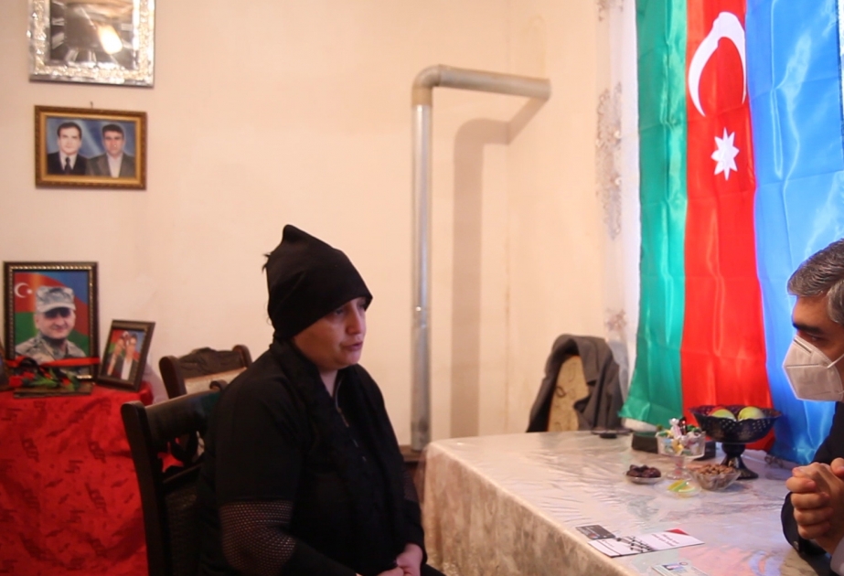 DOST Mərkəzinin əməkdaşları şəhid İlqar Ramazanlının ailəsi ilə görüşüblər