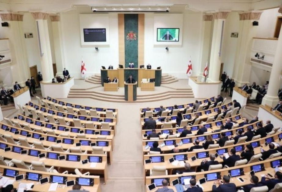 Gürcüstan parlamenti hökumətin xarici siyasəti ilə bağlı qətnaməni təsdiqləyib