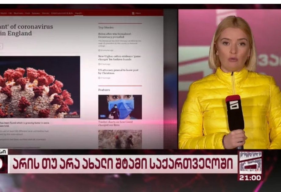 Gürcüstan mediası: Ölkədə koronavirusun yeni növü aşkarlanıb