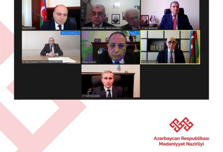 Görkəmli ədib və ictimai-siyasi xadim Əbdürrəhim bəy Haqverdiyevin 150 illiyinə həsr olunan videokonfrans keçirilib