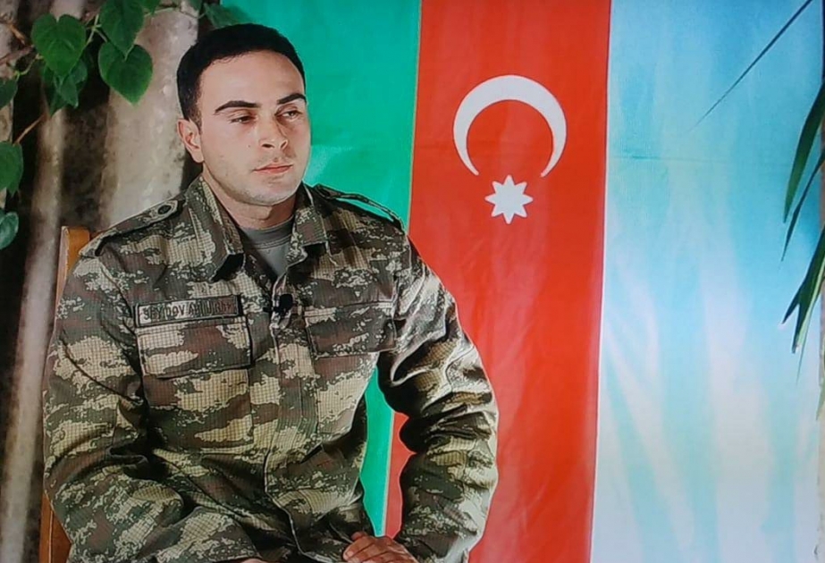 Vətən müharibəsinin iştirakçısı: Şəhid olan döyüş yoldaşımın əmanət etdiyi bayrağı Şuşada dalğalandırmaq mənim üçün qürurverici idi