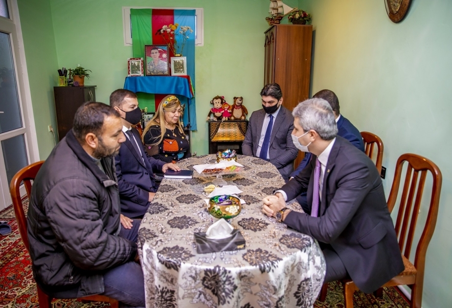 Se proporcionó apoyo social a la familia del mártir Elmar Nabiyev