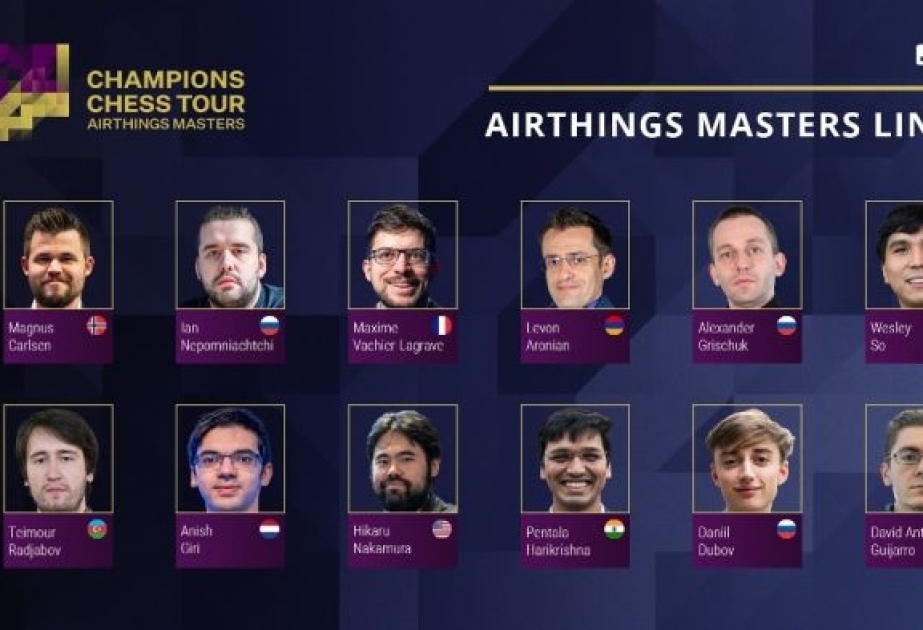 Şahmatçımız Teymur Rəcəbov “Airthing Masters” turnirində liderlər qrupunda yer alıb
