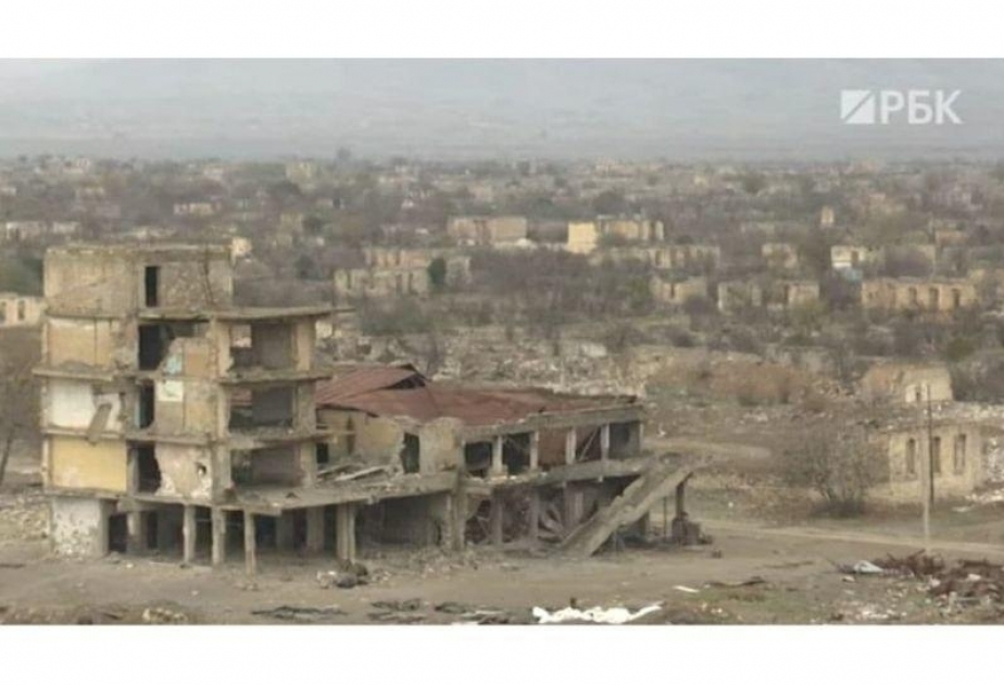 Territorios liberados de Azerbaiyán en el foco de atención del canal ruso RBK
