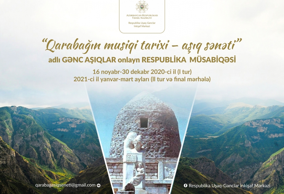 Qarabağın musiqi tarixinə həsr olunan respublika müsabiqəsi sabah yekunlaşır