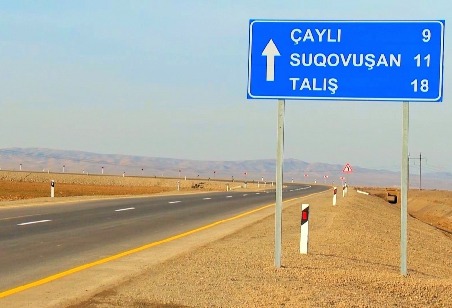 Se completó la primera etapa de la reconstrucción de los caminos a las aldeas liberadas de Sugovushán y Talish