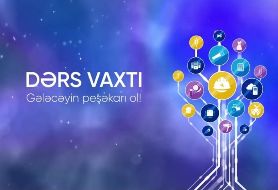Peşə təhsili üzrə “Dərs vaxtı” proqramı cədvələ uyğun təqdim edilib