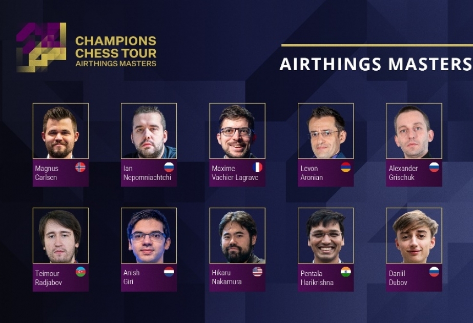 Bu gün Teymur Rəcəbov “Airthings Masters” turnirində Yan Nepomnyaşi ilə cavab oyunu keçirəcək