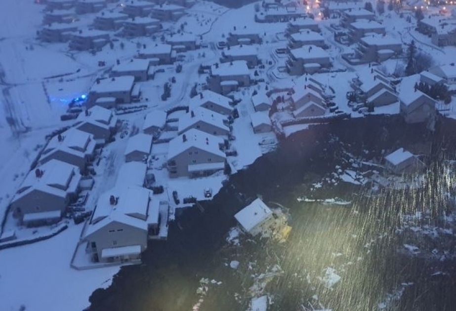 Norveçin Errum kommunasında sürüşmə zonasından 150 nəfər təxliyə edilib