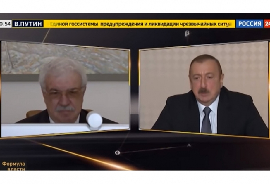 На телеканале «CBC TV Azerbaijan» состоялся показ фильма Михаила Гусмана «Формула власти. Итоги 2020 года»