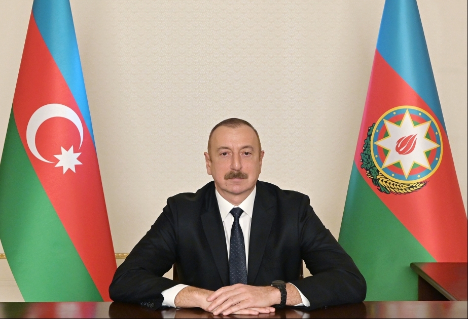 El presidente de la República de Azerbaiyán, Ilham Aliyev se dirigió a la nación
