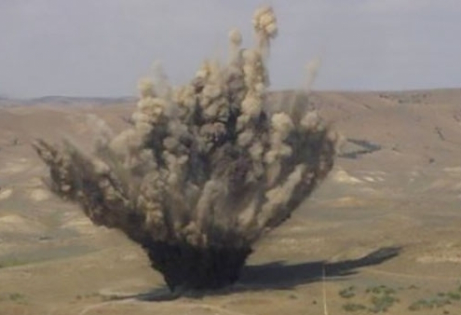 Un azerbaiyano se explotó en una mina antipersonal en el territorio del distrito de Fuzulí