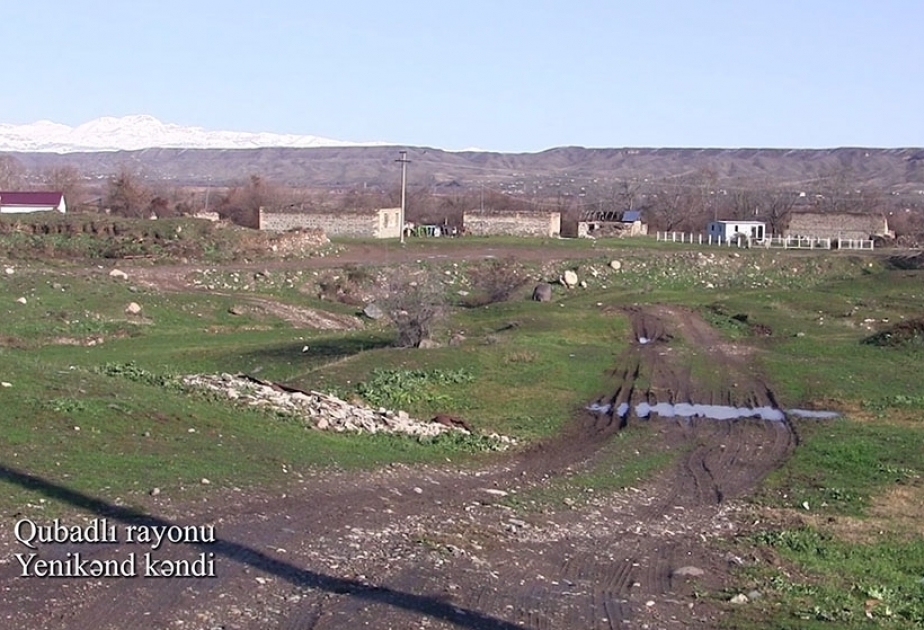 Verteidigungsministerium veröffentlicht Videoaufnahmen aus dem befreiten Dorf Yenikend in Region Gubadli VIDEO