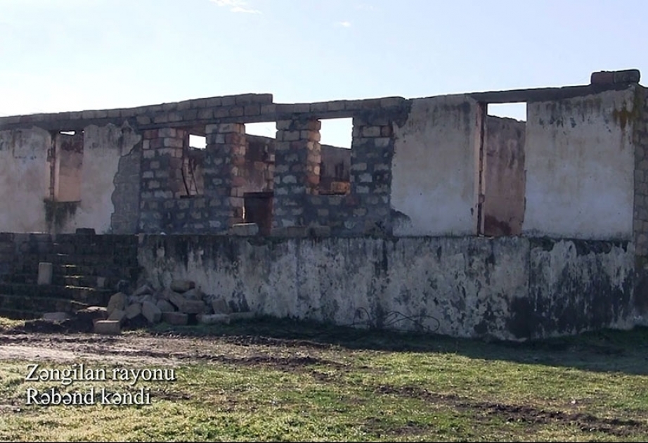 Azerbaijan's Ministry of Defense releases video footage of Raband village of Zangilan district VIDEO
